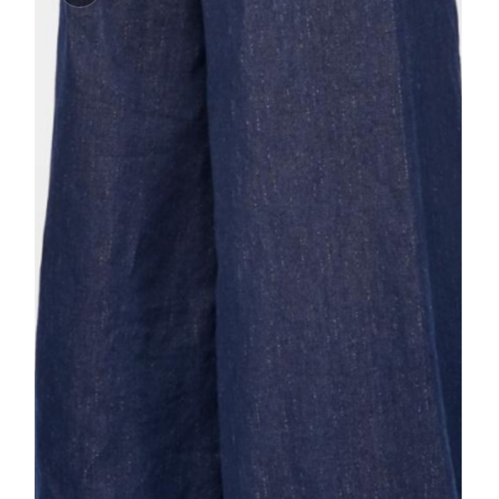 🦋NWT🦋Free People Super High Rise Wide Leg Jeans - Picture 4 of 6